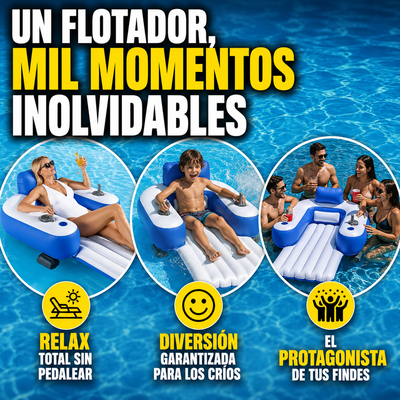 AquaGlide Pro – El Flotador Motorizado que Convierte tu Piscina en un Parque Acuático