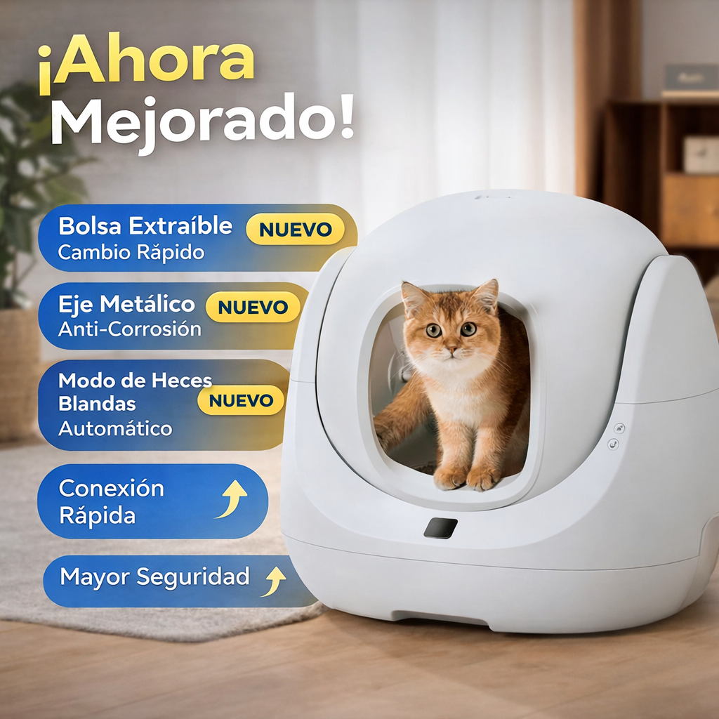 Caja de Arena Autolimpiante Catlink – Higiene Total Sin Esfuerzo