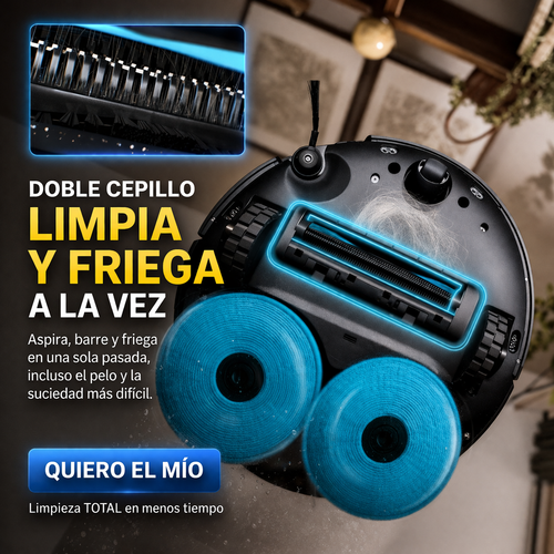 Robot Aspirador Inteligente 4 en 1 – Limpieza Automática Total
