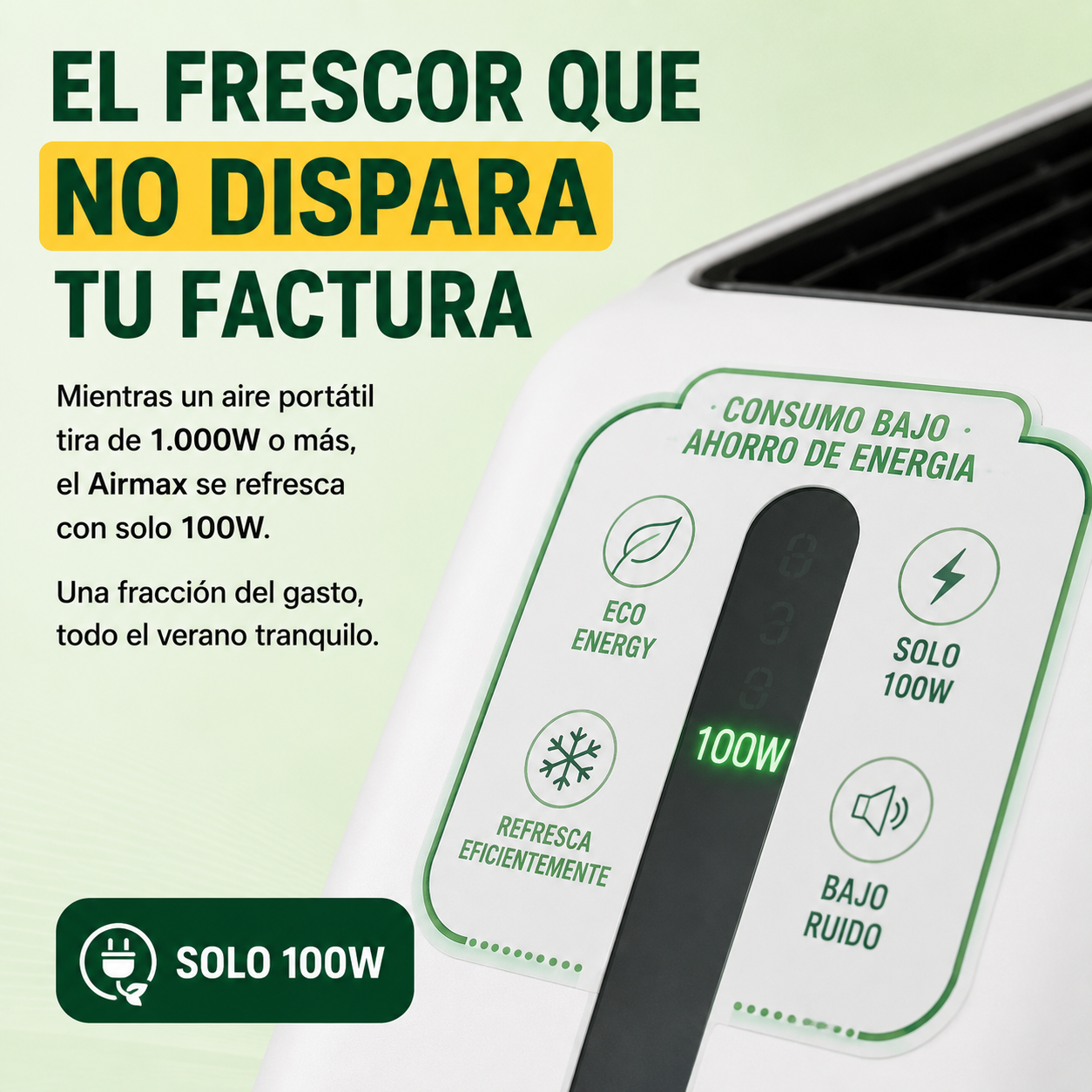 El miedo a la factura de la luz se acabó