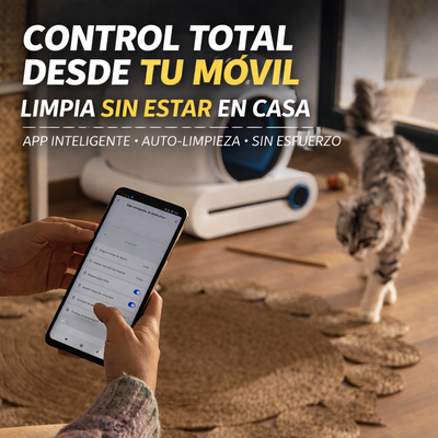 Pumba 8500 CleanKitty Smart – El Arenero Inteligente que se Limpia Solo