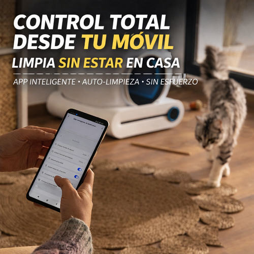 Pumba 8500 CleanKitty Smart – El Arenero Inteligente que se Limpia Solo
