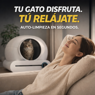 Pumba 8500 CleanKitty Smart – El Arenero Inteligente que se Limpia Solo