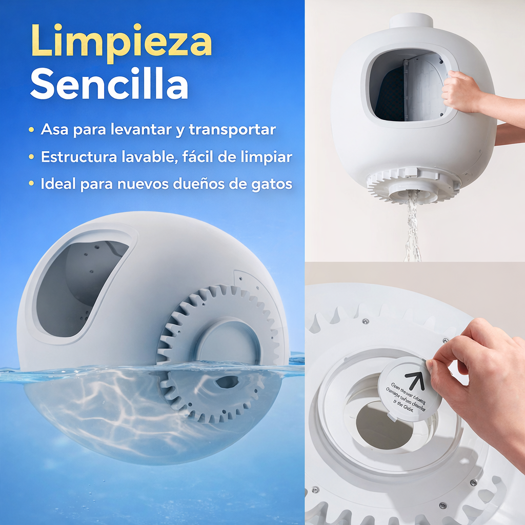 Caja de Arena Autolimpiante Catlink – Higiene Total Sin Esfuerzo