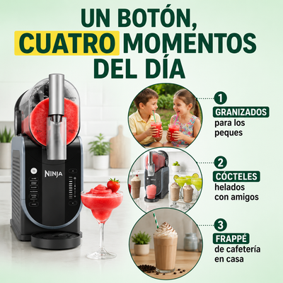 Ninja SLUSHi – Granizados, Cócteles y Frappés de Chiringuito en tu Cocina