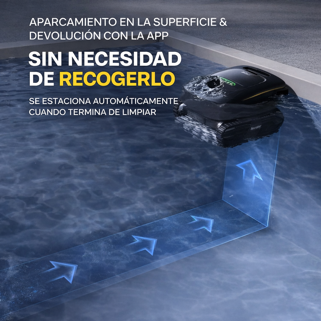 Robot Limpiapiscinas Inteligente AquaSense 2 Ultra – Limpieza Total Sin Esfuerzo