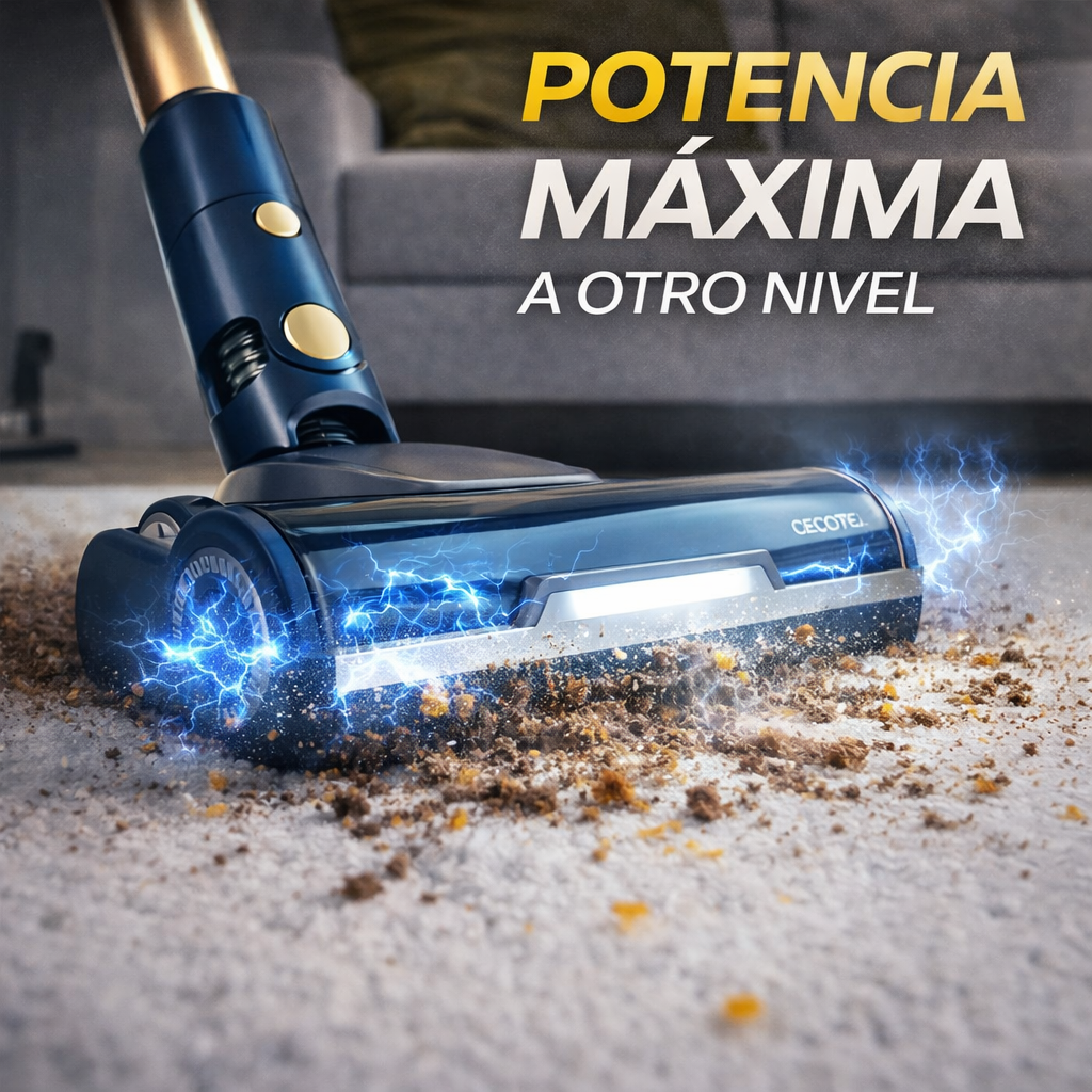 Los aspiradores normales no tienen potencia suficiente y te hacen perder tiempo