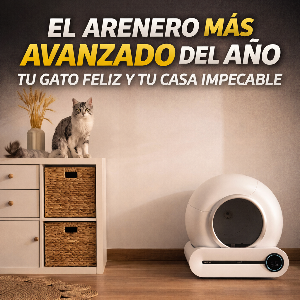 Pumba 8500 CleanKitty Smart – El Arenero Inteligente que se Limpia Solo
