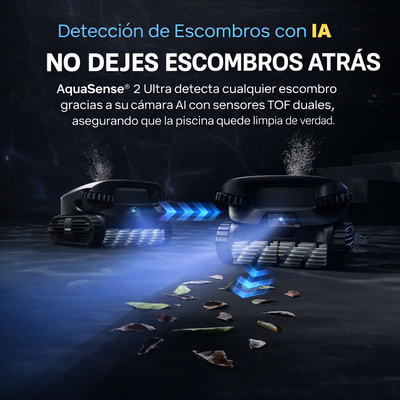 Robot Limpiapiscinas Inteligente AquaSense 2 Ultra – Limpieza Total Sin Esfuerzo