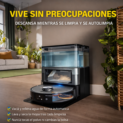 Robot Aspirador Inteligente 4 en 1 – Limpieza Automática Total