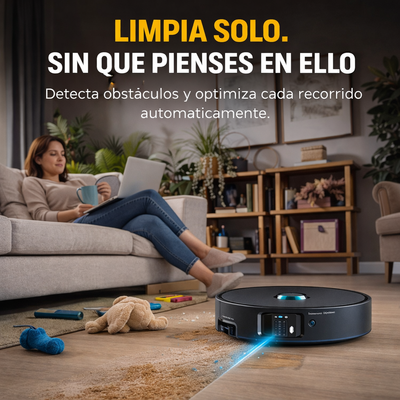 Robot Aspirador Inteligente 4 en 1 – Limpieza Automática Total
